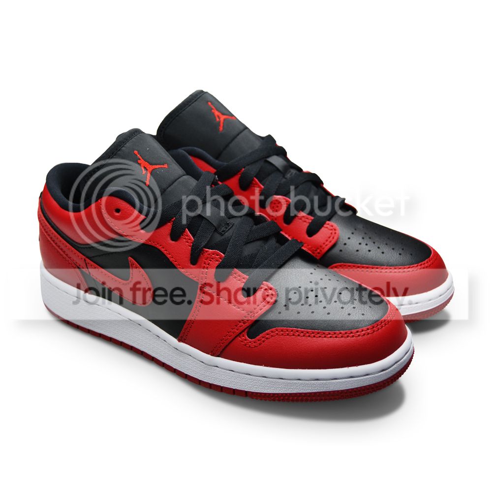 ICOMPRE 2 DE CADA CAJA jordan 1 low negro con rojo Y OBTENGA UN 70% DE DESCUENTO!
